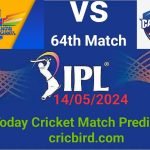 IPL T20-2024, LSG vs DC, 64th Match,Today 100% Sure Match ..